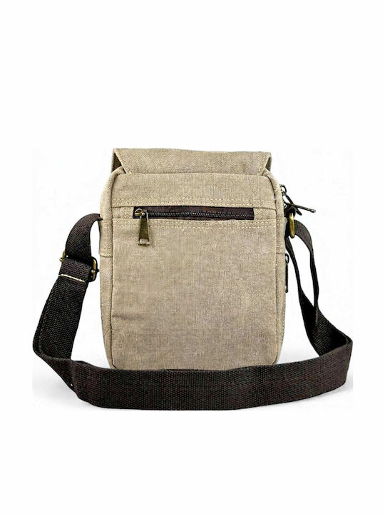 Geantă pentru bărbați De umăr / tip crossbody Bej