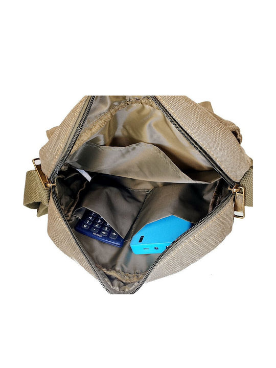 Geantă pentru bărbați De umăr / tip crossbody Bej