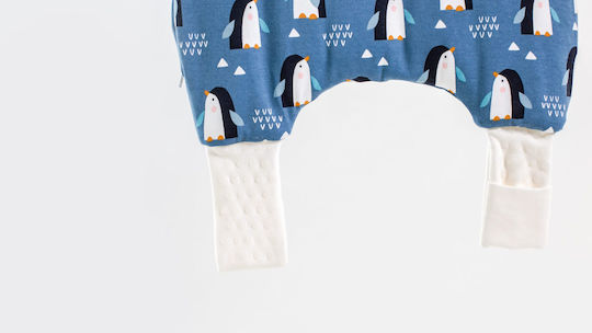 abo Зима Спален чувал с крачета 2.5 Тог Penguins с отделящи се ръкавици