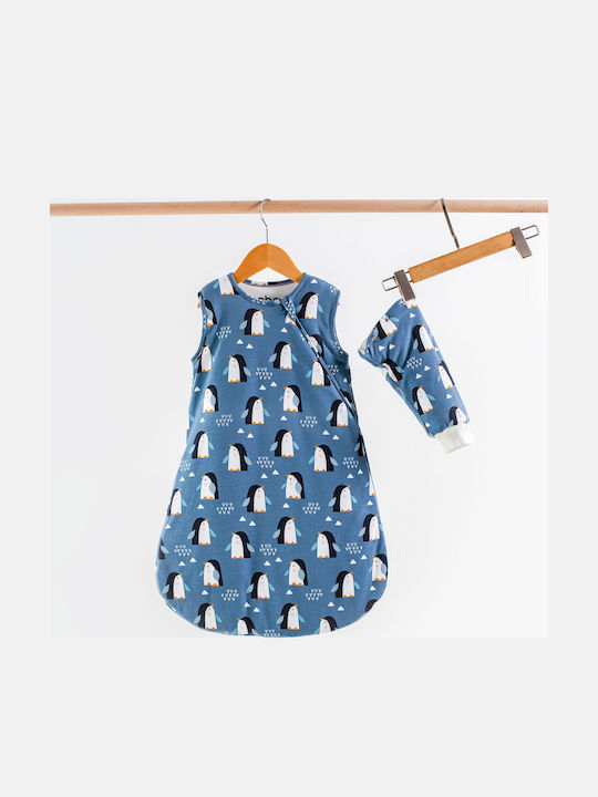 abo Зима Спален чувал Bag Me 2.5 Тог Penguins с отделящи се ръкавици