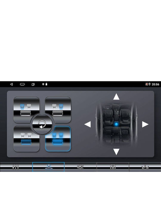 Lenovo Car Audio System for Ford Transit Connect 2013-2018 (Bluetooth/USB/WiFi/GPS/Apple-Carplay/Android-Auto) with Touch Screen 9"