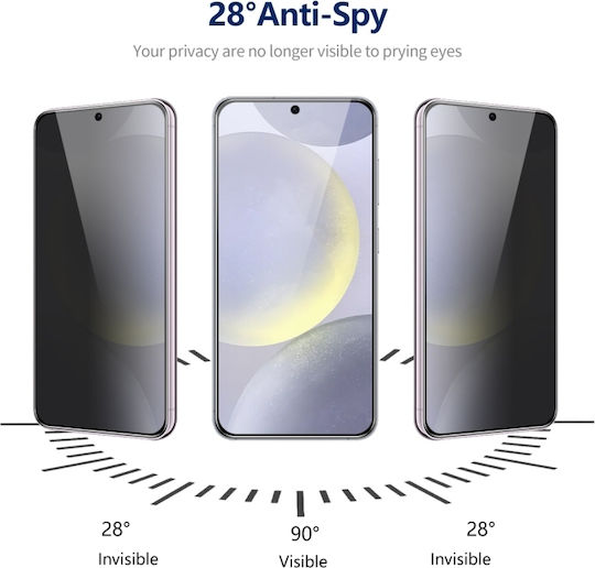 Privatsphäre Vollflächig gehärtetes Glas (Galaxy S23)