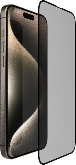 Connect Me 2.5D Privacy Tempered Glass Μαύρο (Poco C65)
