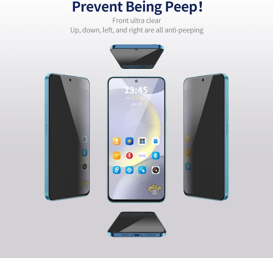 Privacy Full Face Tempered Glass (Galaxy S24+)