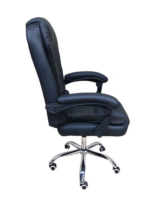 Polihome Vaughan Executive Office Chair with Recline Black