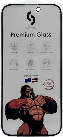 Connect Me 3D Privacy Tempered Glass Μαύρο (Galaxy A16Oppo A17)