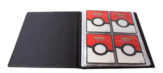 Ultra Pro 4-Fächer Seiten Pokémon Bindemittel 4-Fächer Standardgröße