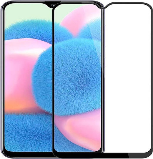 iLike 2.5D Full Glue Tempered Glass Μαύρο (Galaxy A30s)
