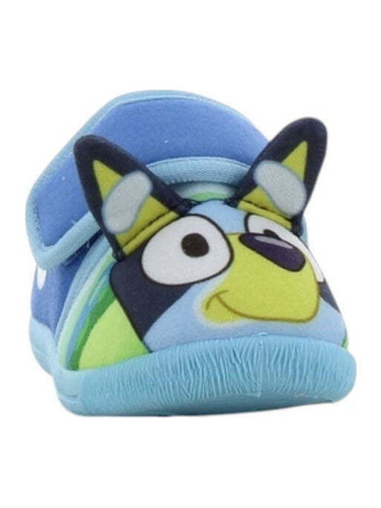 Kids Slippers Blue Bluey Twin