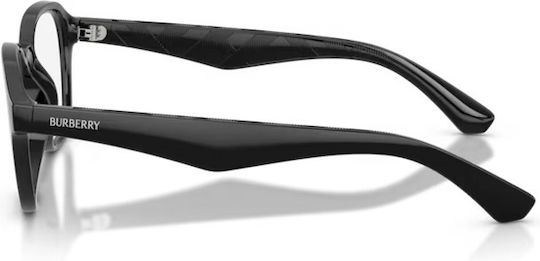 Burberry Männer Acetat Brillengestelle mit Rezept Schwarz BE2444U 3001