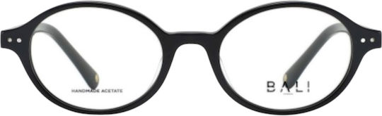 Bali Naia 24715 C1 Damen Acetat Brille Oval Schwarz