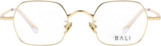 Bali Core 01 88308 C2 Unisex Metallische Brillengestelle Quadrat Gold