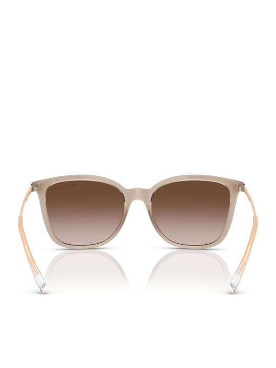 Armani Exchange Women's Sunglasses with Beige Plastic Frame and Brown Gradient Lens AX4151S 836613