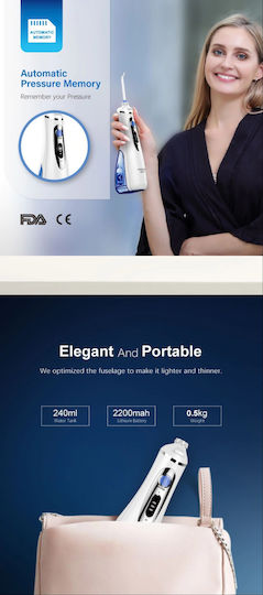 Waterpulse V400 Plus Water Flosser Λευκό