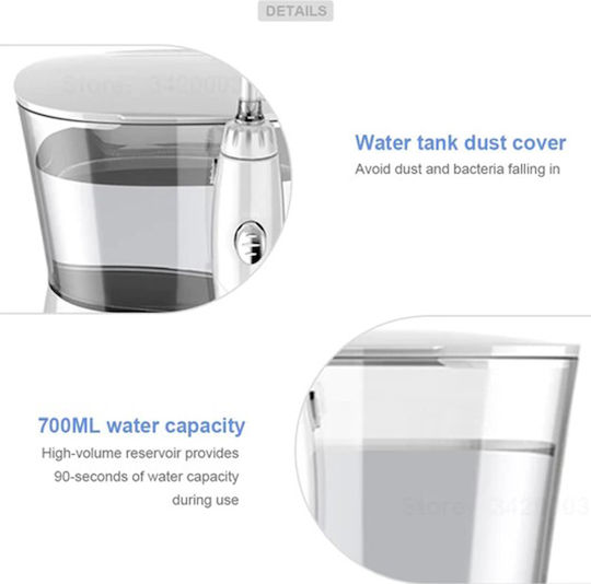Waterpulse V660 Water Flosser Grey