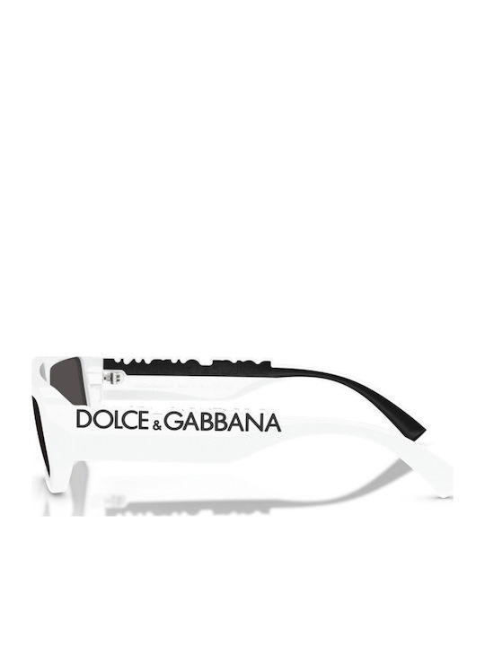 Dolce & Gabbana Sunglasses Λευκά with Acetate Frame & Gray Lens Dolce & Gabbana Sunglasses Λευκά with Acetate Frame & Gray Lens