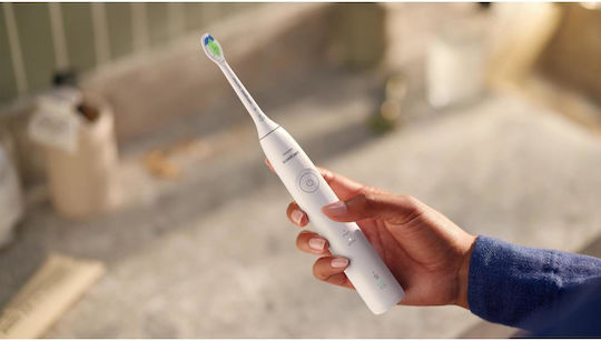 Philips Sonicare 5300 Ηλεκτρική Οδοντόβουρτσα με Αισθητήρα Πίεσης και Θήκη Ταξιδίου