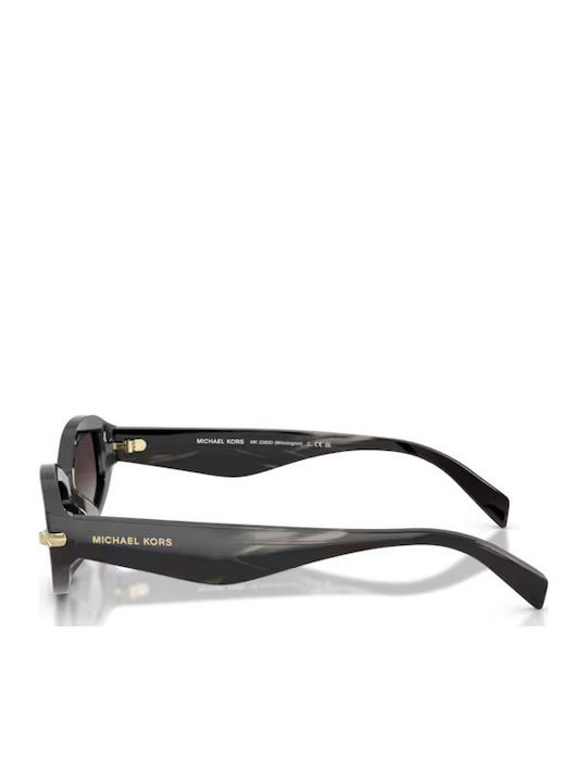Michael Kors Wilmington Women's Sunglasses with Black Plastic Frame and Gray Gradient Lens MK2260D 40348G