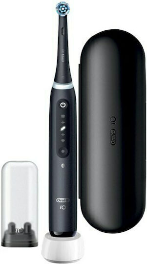 Oral-B iO Series 5 Electric Toothbrush with Pressure Sensor and Travel Case Matt Black