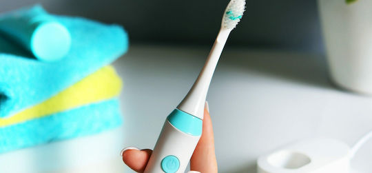 Blaupunkt DTS612 Sonic Toothbrush Ηλεκτρική Οδοντόβουρτσα με Χρονομετρητή και Αισθητήρα Πίεσης Λευκή