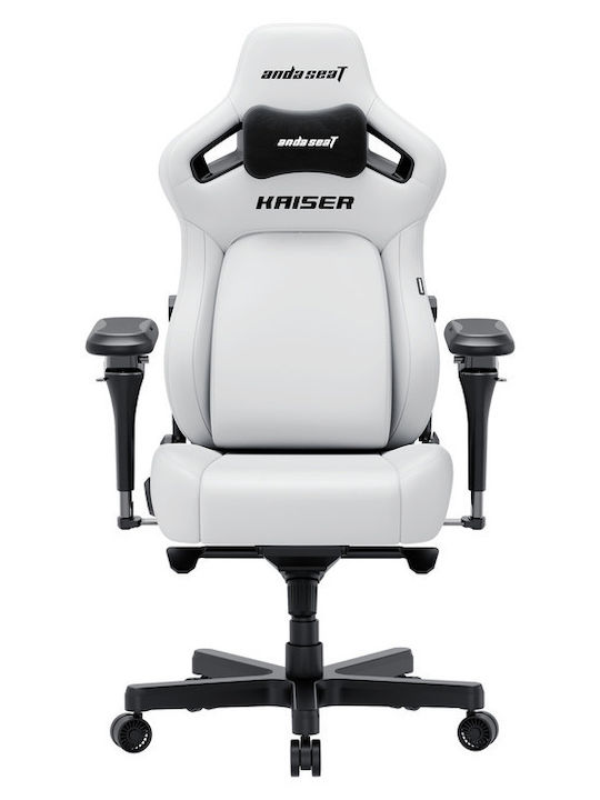 Anda Seat Kaiser-4 V2 XL Δερματίνης Λευκή Anda Seat Kaiser-4 V2 XL Δερματίνης Λευκή