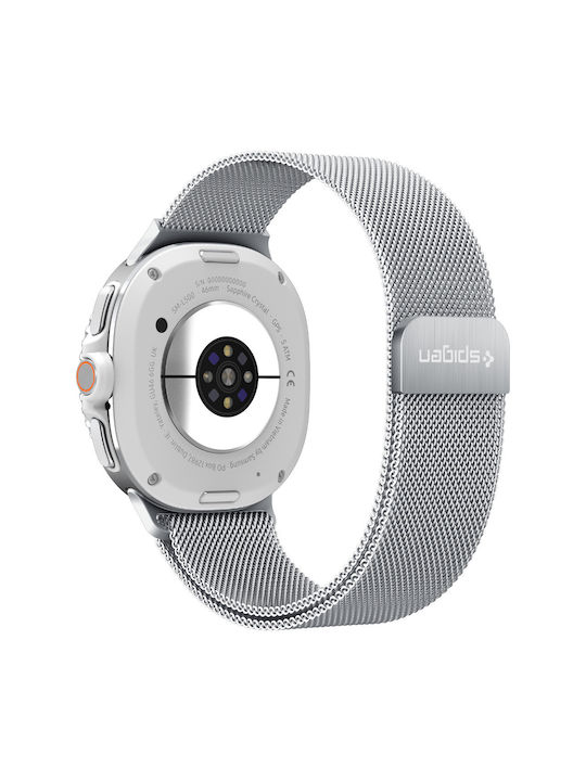 Spigen Strap Stainless Steel Silver (Galaxy Watch 8 / 8 Classic)