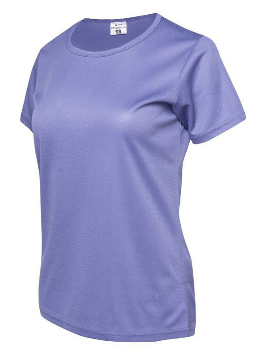 Γυναικείο Αθλητικό T-shirt Fast Drying Μωβ