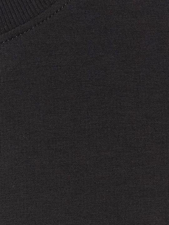 Γυναικείο Αθλητικό Crop T-shirt Deep Black