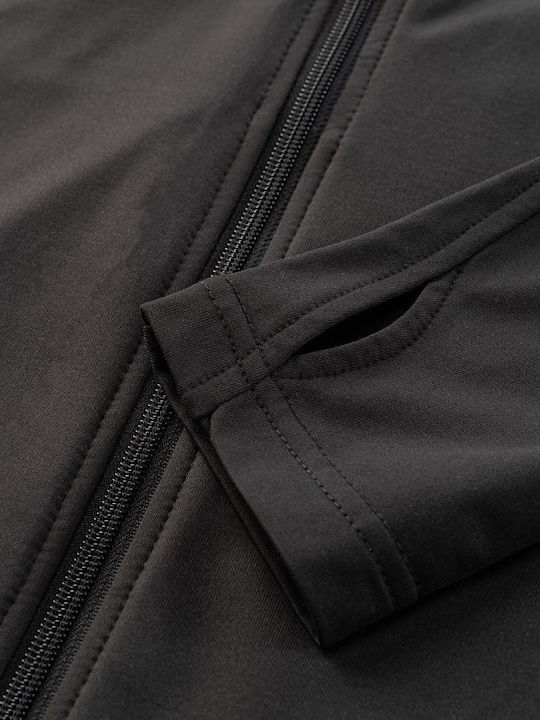 Lady Women's Athletic Cardigan Black