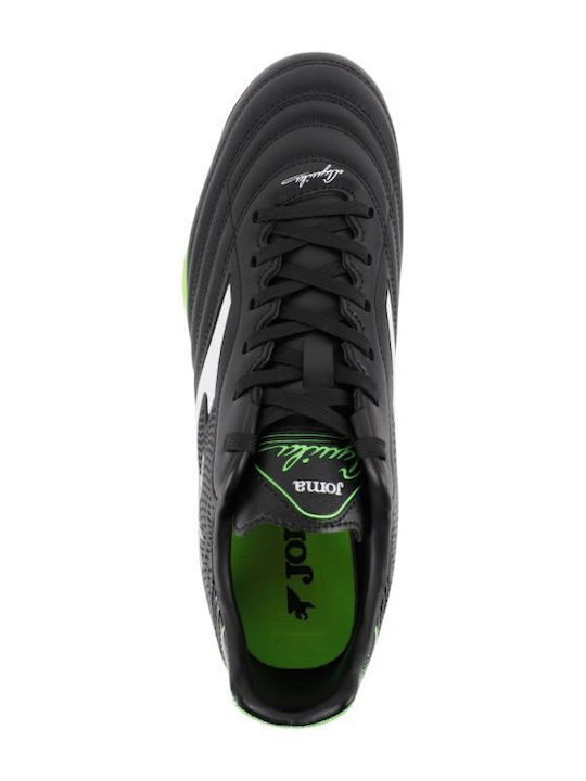 Joma Aguila Football Shoes with Molded Cleats Black