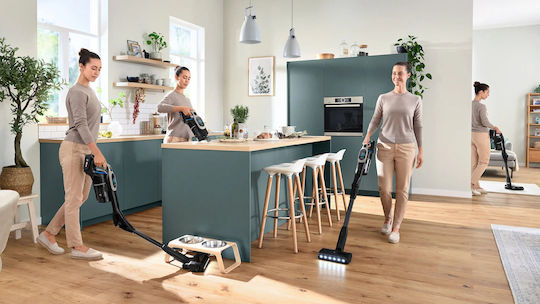 Bosch Unlimited 10 Reîncărcabilă Aspirator 2 în 1 Stick & De Mână 18V Neagră