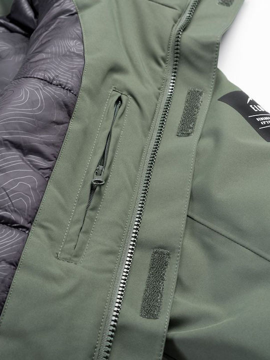 Winter Jacket Waterproof Green