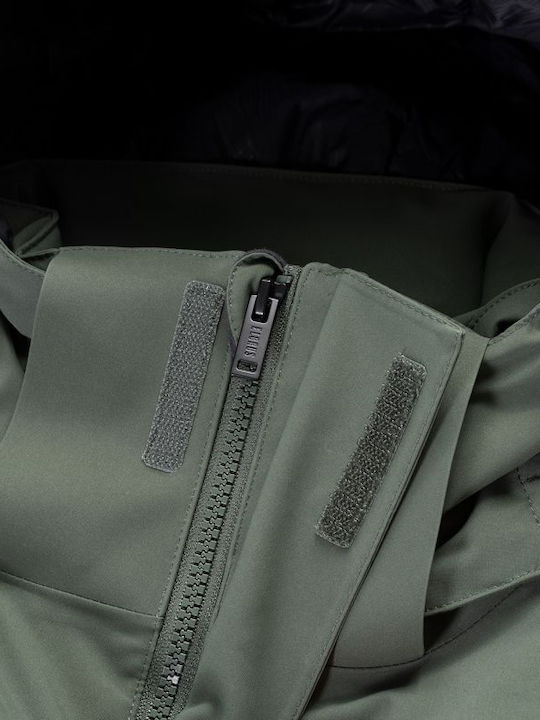 Winter Jacket Waterproof Green