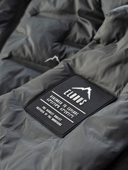 Primaloft Jacket Puffer Windproof Gray
