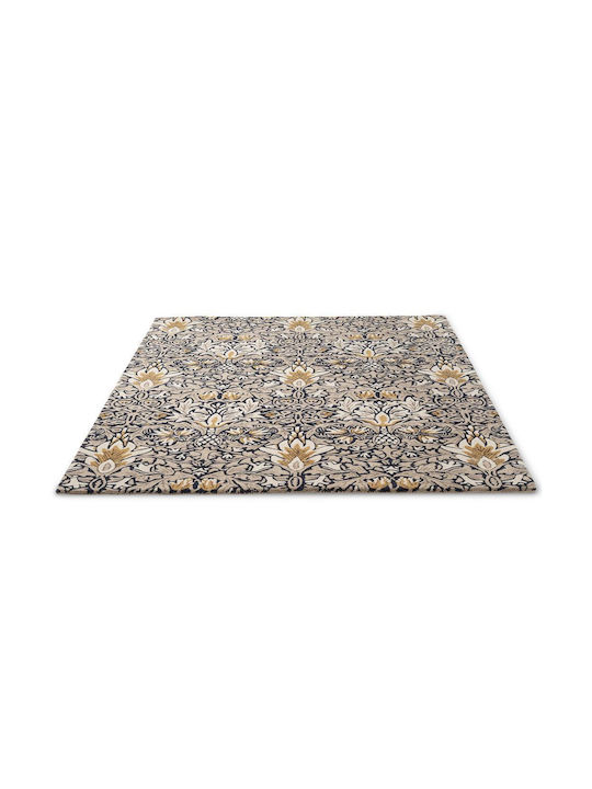 Morris & Co Snakeshead Χειροποίητο Χαλί Ορθογώνιο Indigo 250x350cm