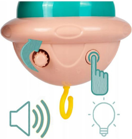 MalPlay Pendant Toy for Cot with Music and Projector Carousel for 3++ Months