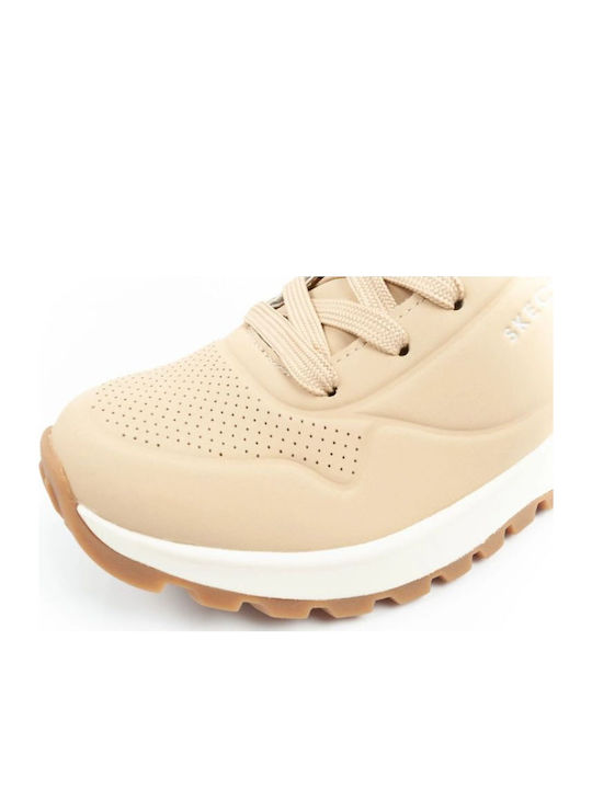 Uno Rugged Women's Ankle Boots Beige