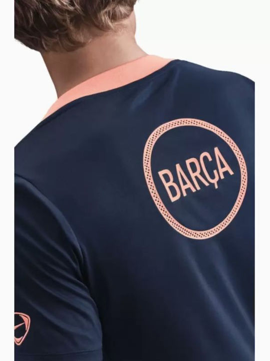 Fc Barcelona Мъжки Тениска Вид Футбол