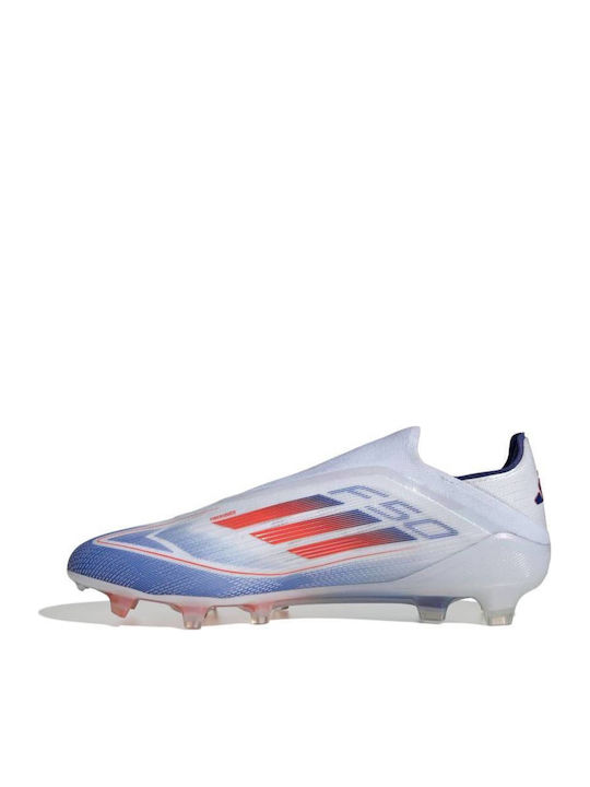 adidas F50 Elite LL Футболни Обувки с Бутони Cloud White / Solar Red / Lucid Blue