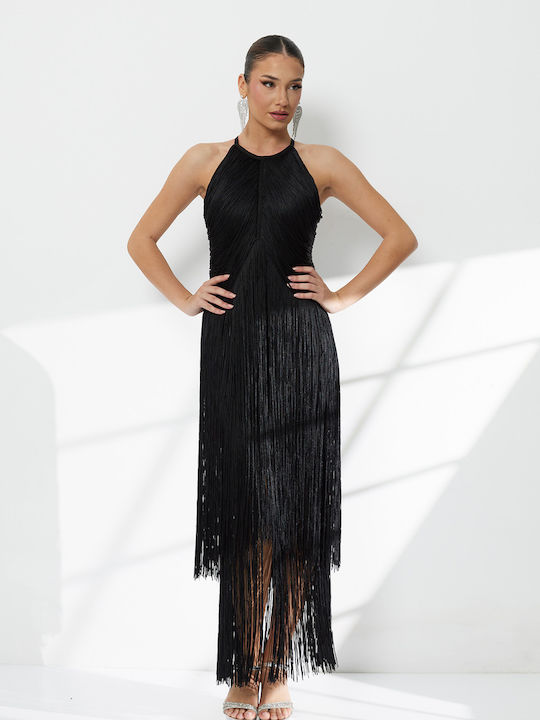 Maxi Abendkleid Schwarz
