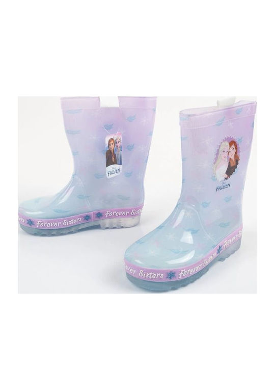 Kids Wellies Silver