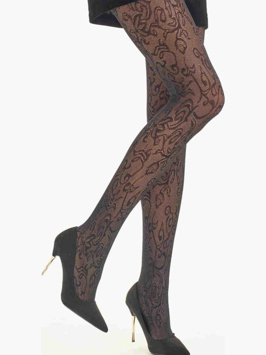Ciorapi dama 50 Den Black Print