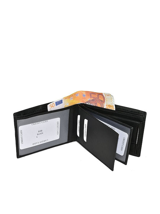 Men's Wallet Travel with RFID Black