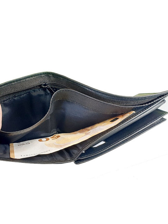 Herren Geldbörse Klassisch mit RFID Schwarz