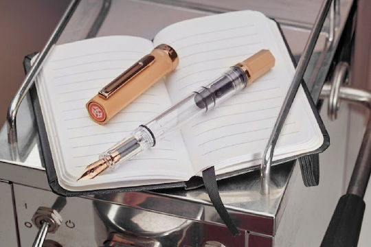 Twsbi Eco Cafe Bronze Fountain Pen 4711467441003 Nibs Broad