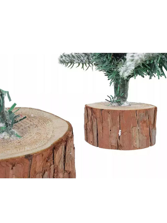 Christmas Decorative Snowy Wood Tree 50cm