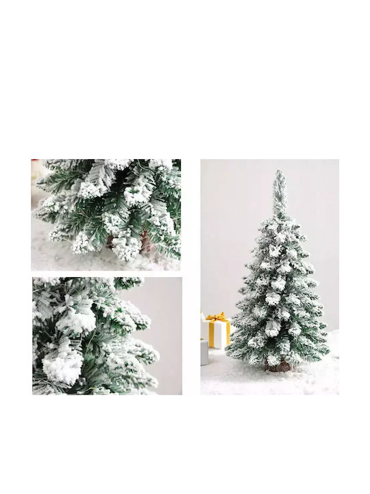 Christmas Decorative Snowy Wood Tree 50cm