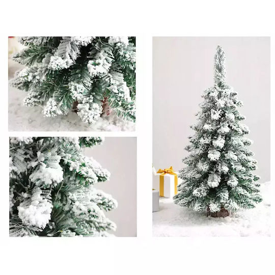 Christmas Decorative Snowy Wood Tree 50cm