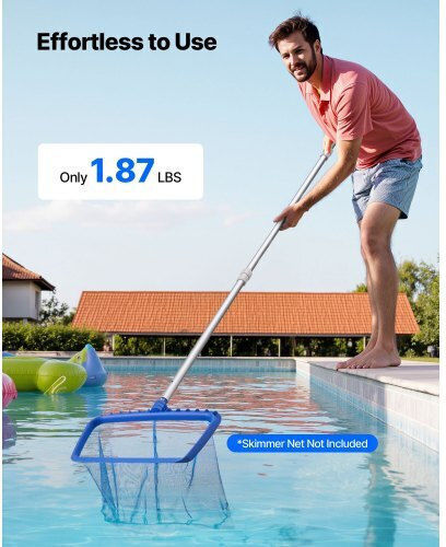 Vevor Telescopic Pool Pole 1-3.65m Cleaning Tools Bcgycqjtjycguec1m001v0