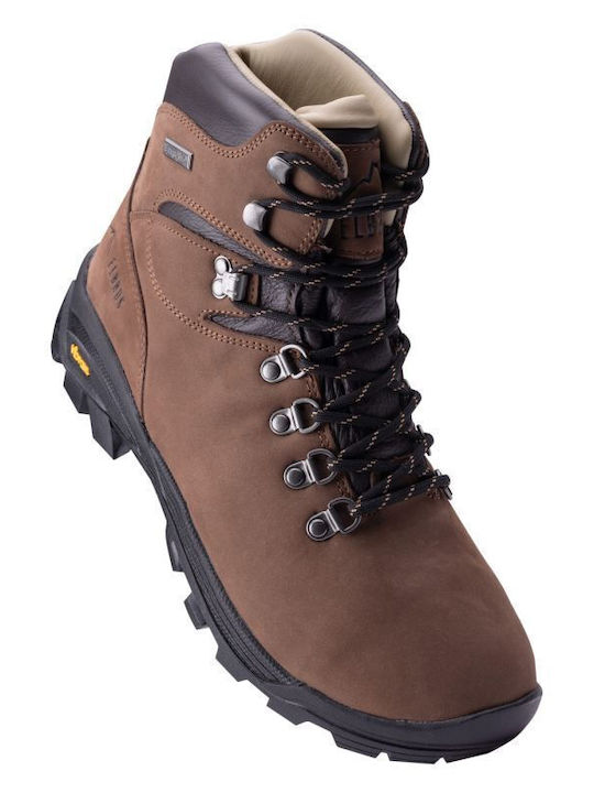 Elbrus Men's Hiking Boots Waterproof Brown